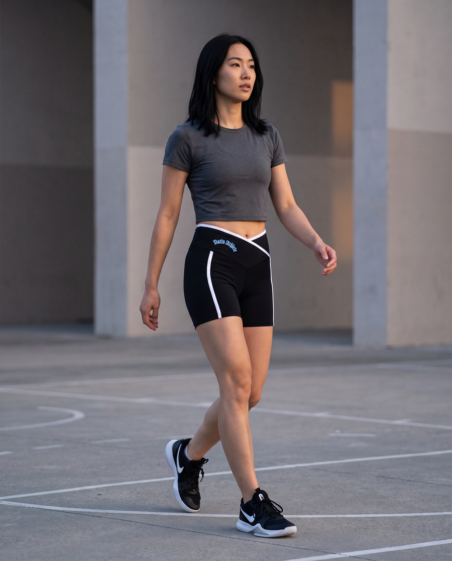 Nativ Sculpt Color Block Shorts