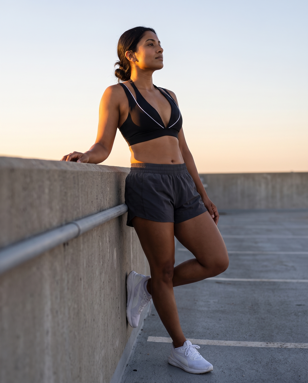 Nativ Sculpt Halter Sports Bra