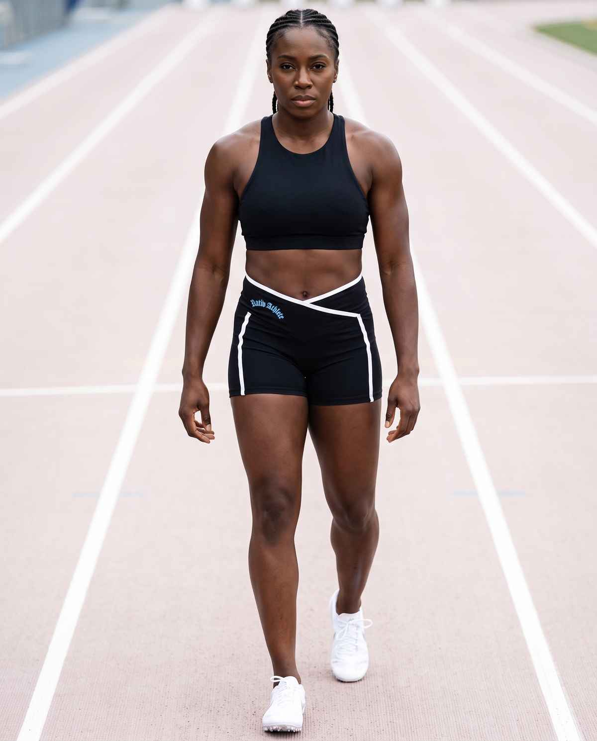 Nativ Sculpt Color Block Shorts