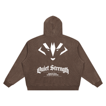 Quiet Strength Waffle Box Hoodie