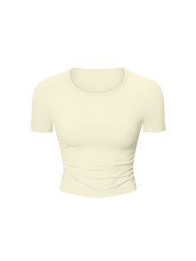 Nativ Sculpt Ruched Crop Top