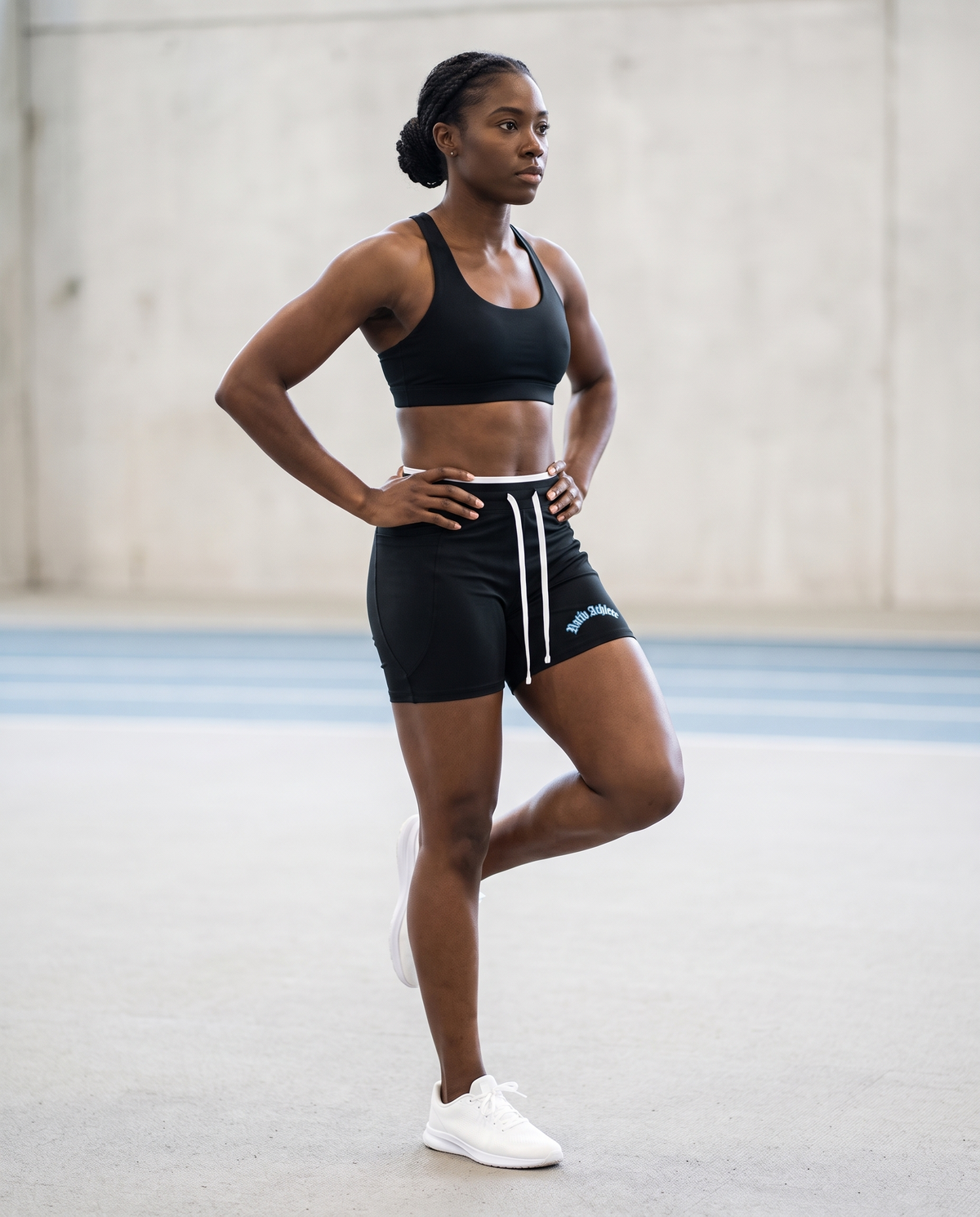 Nativ Stride Knee-Length Shorts