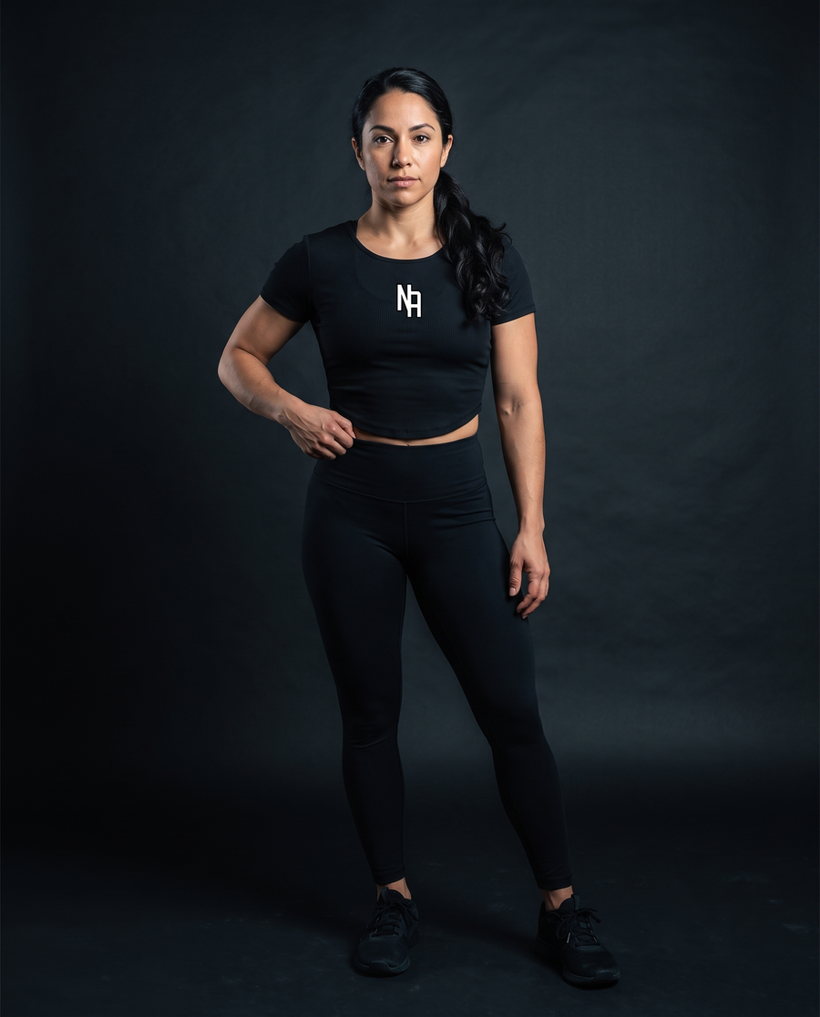Nativ Sculpt Ruched Crop Top