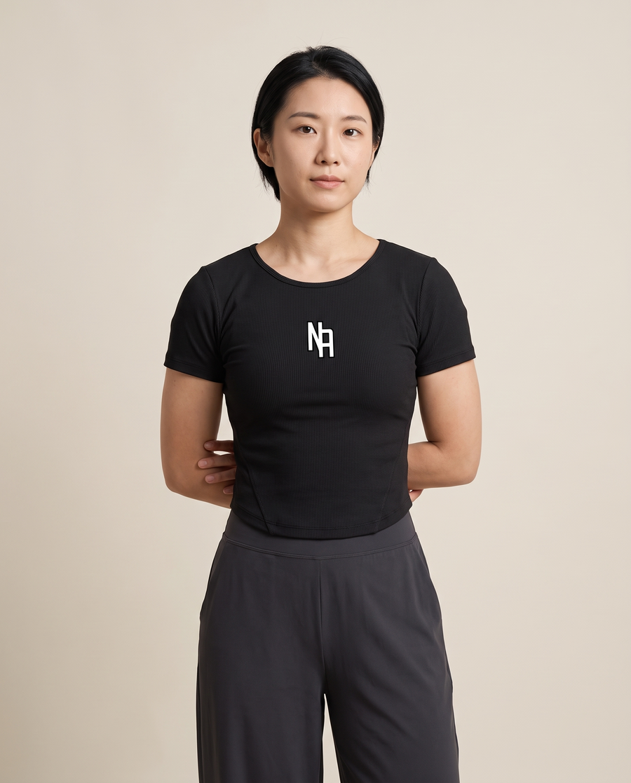 Nativ Sculpt Ruched Crop Top