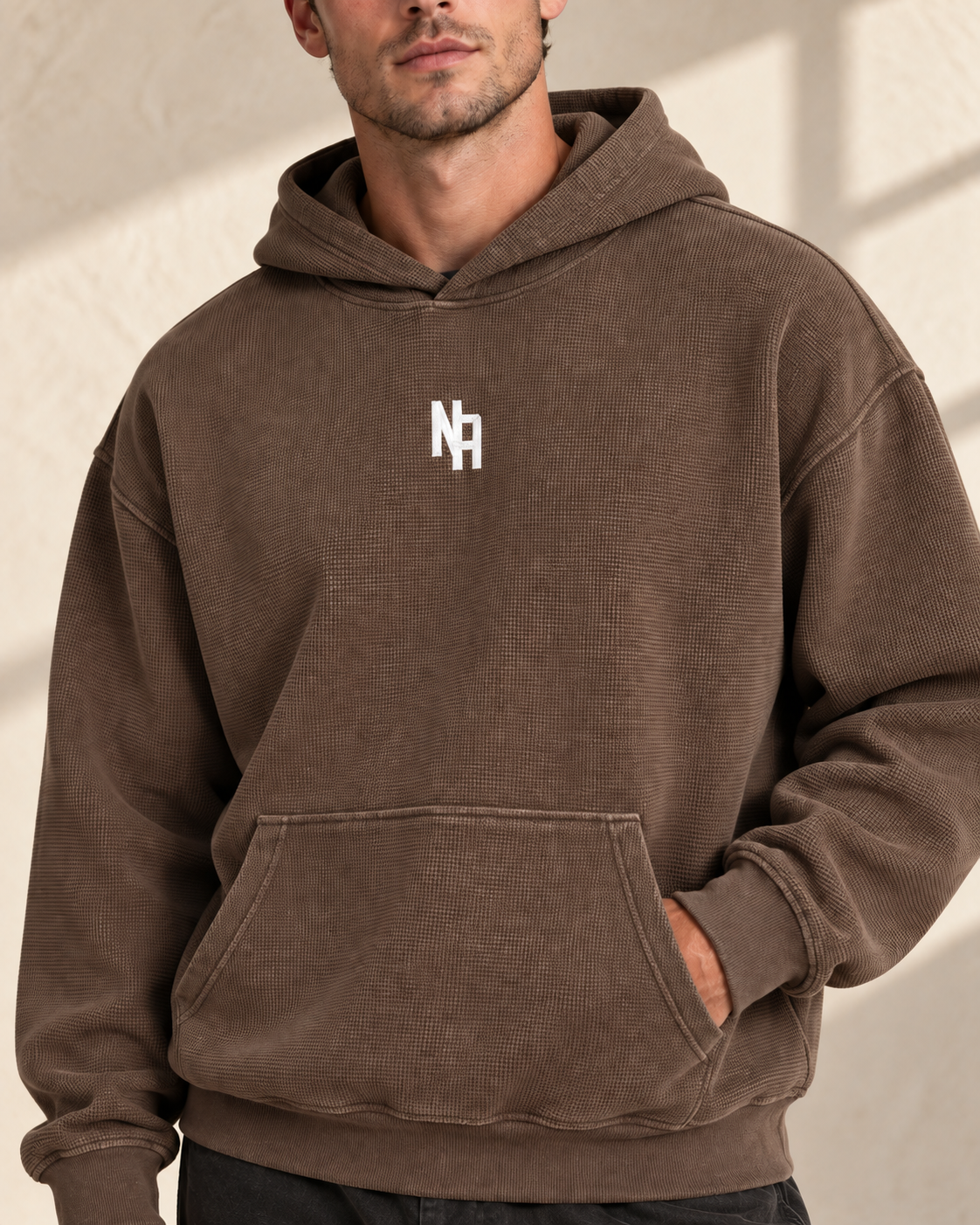 Quiet Strength Waffle Box Hoodie