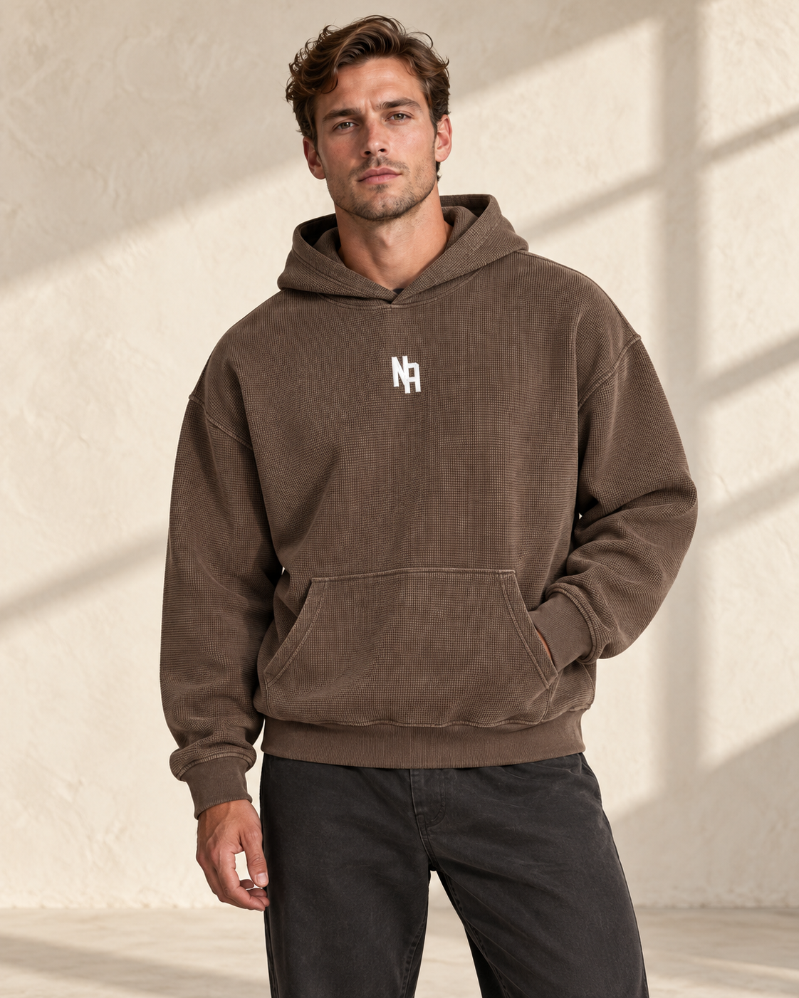 Quiet Strength Waffle Box Hoodie