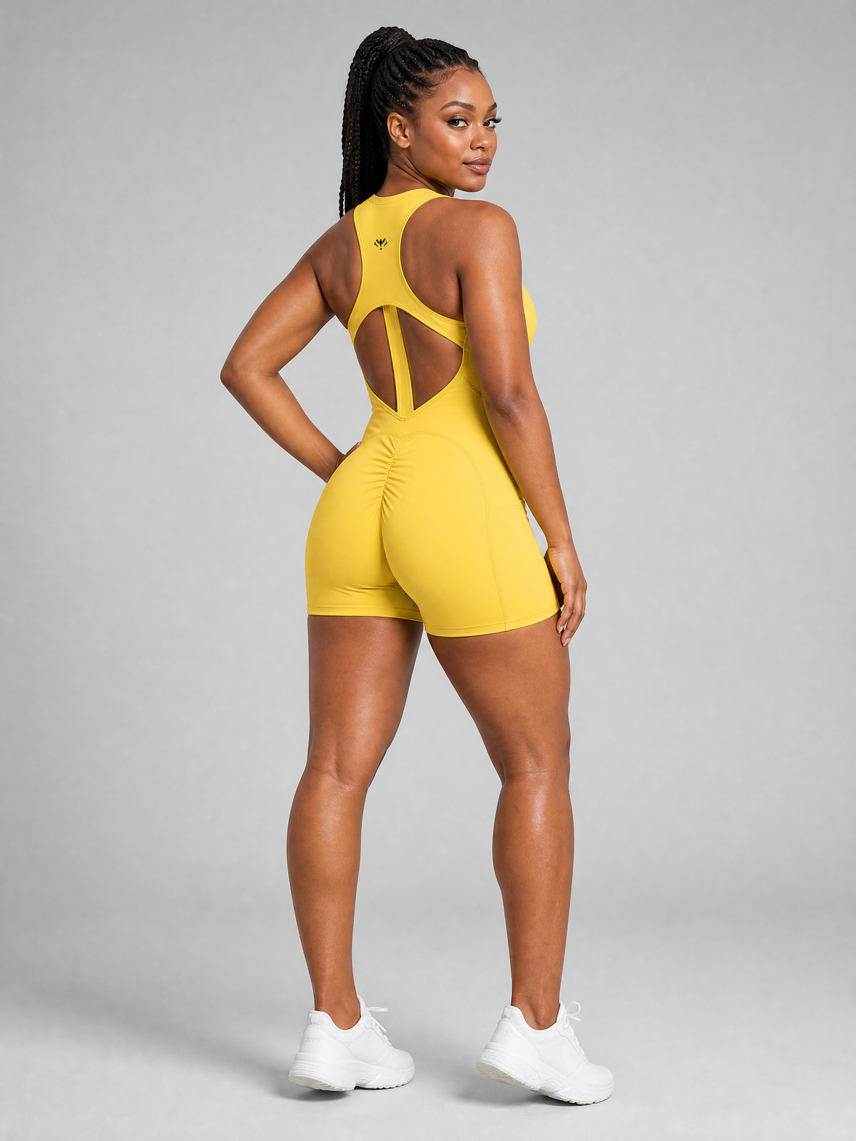 Nativ Sculpt Quarter-Zip Romper