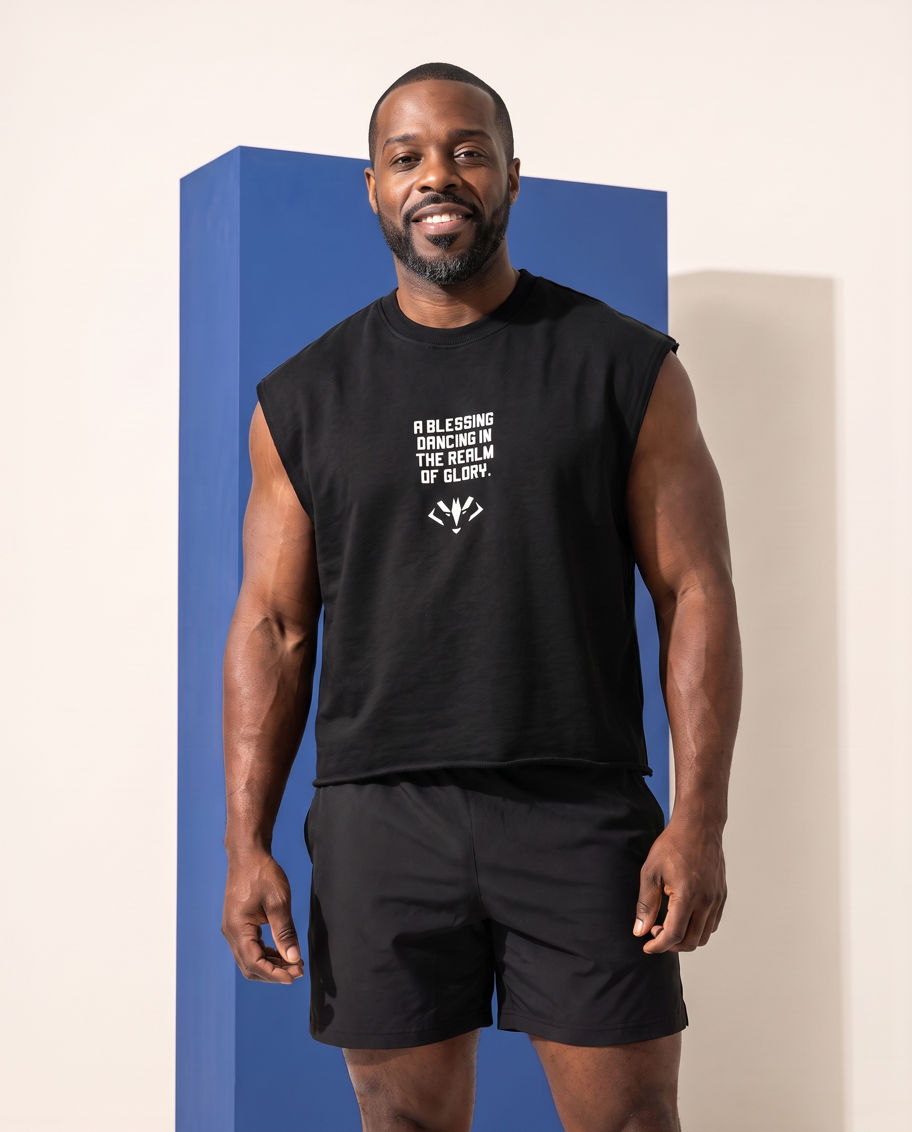 Nativ Athlete founder wearing a black Nativ training top